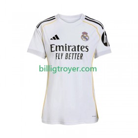 Billige Fotballdrakter Real Madrid Dame Hjemmedraktsett 2025/26 Kortermet